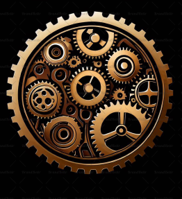 Steampunk Zahnräder